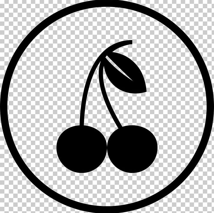 Computer Icons Cherry Food PNG, Clipart, Area, Artwork, Berry, Black, Black And White Free PNG Download