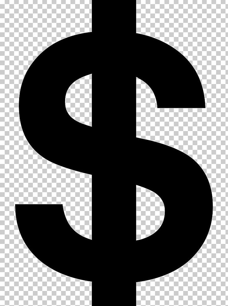 Dollar Sign United States Dollar Computer Icons PNG, Clipart, American, Black And White, Clip Art, Coin, Commerce Free PNG Download