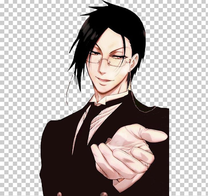 Sebastian Michaelis Ciel Phantomhive Black Butler Manga PNG, Clipart, Anime, Black Butler, Black Hair, Brown Hair, Butler Free PNG Download