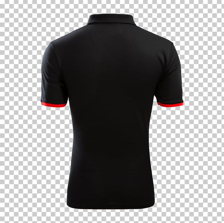 T-shirt Polo Shirt Embroidery Sport PNG, Clipart, Active Shirt, Black, Collar, Embroidery, Jersey Free PNG Download