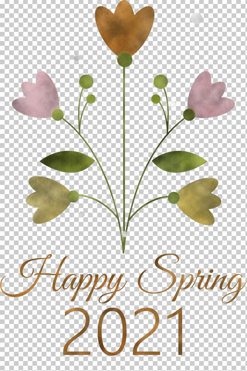 2021 Happy Spring PNG, Clipart, 2021 Happy Spring, Cartoon, Floral Design, Flower, Line Art Free PNG Download