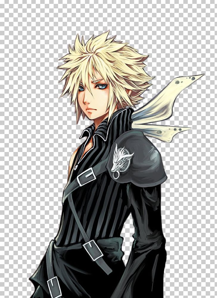 Cloud Strife Final Fantasy VII Final Fantasy X Dissidia Final Fantasy Kingdom Hearts PNG, Clipart, Anime, Art, Black Hair, Brown Hair, Chibi Free PNG Download