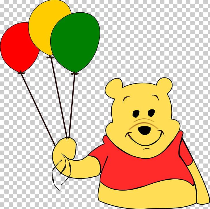 Winnie-the-Pooh Cartoon Drawing PNG, Clipart, Area, Artwork, Balloon, Cartoon, Clownish Free PNG Download