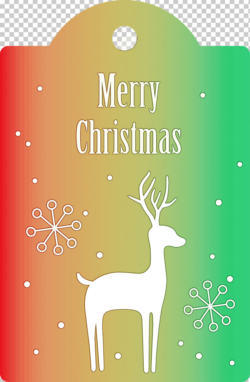 Reindeer PNG, Clipart, Antler, Biology, Deer, Green, Merry Christmas Free PNG Download