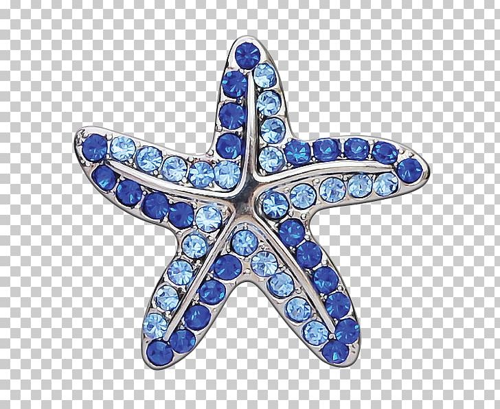 Sapphire Body Jewellery Starfish Brooch PNG, Clipart, Blue, Body Jewellery, Body Jewelry, Brooch, Cobalt Blue Free PNG Download