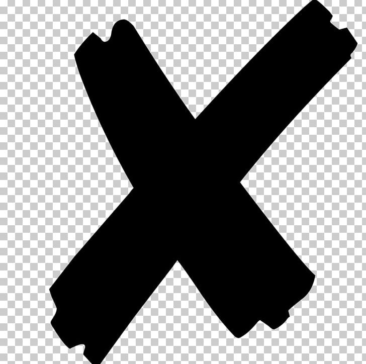 X Mark Check Mark Cross Sign PNG, Clipart, Angle, Art X, Black, Black And White, Check Mark Free PNG Download