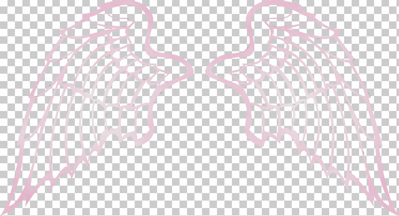 White Wing Line Art Nose Head PNG, Clipart, Angel, Angle Wings, Bird Wings, Drawing, Eye Free PNG Download