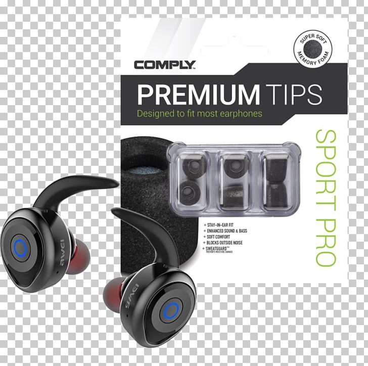 Headphones Comply SmartCore Sport Pro Premium Memory Foam Earphone Tips With SweatGuard Wireless Marshall Mode EQ PNG, Clipart, Angle, Audio, Audio Equipment, Beats Electronics, Ear Free PNG Download