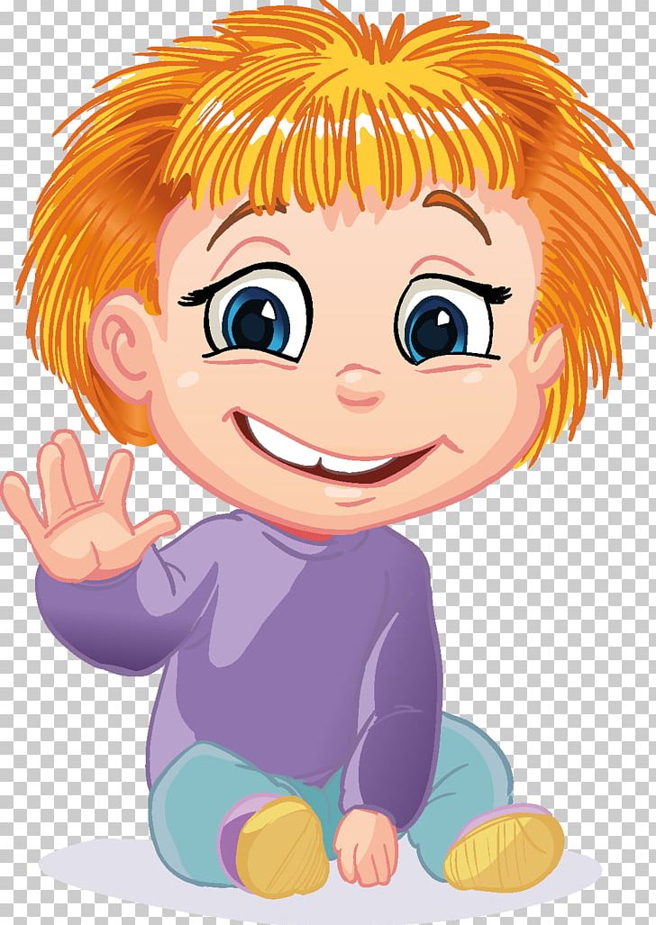 Child Cartoon Infant PNG, Clipart, Art, Boy, Brown Hair, Cheek, Comics Free PNG Download