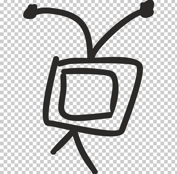 Television Radio Broadcasting PNG, Clipart, Angle, Artwork, Black And White, Chair, Drawing Free PNG Download