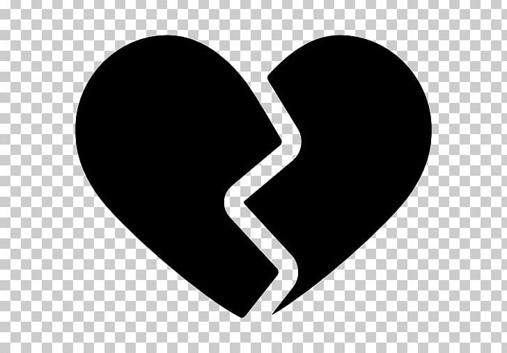 Broken Heart PNG, Clipart, Black And White, Break, Broken Heart, Circle, Computer Icons Free PNG Download