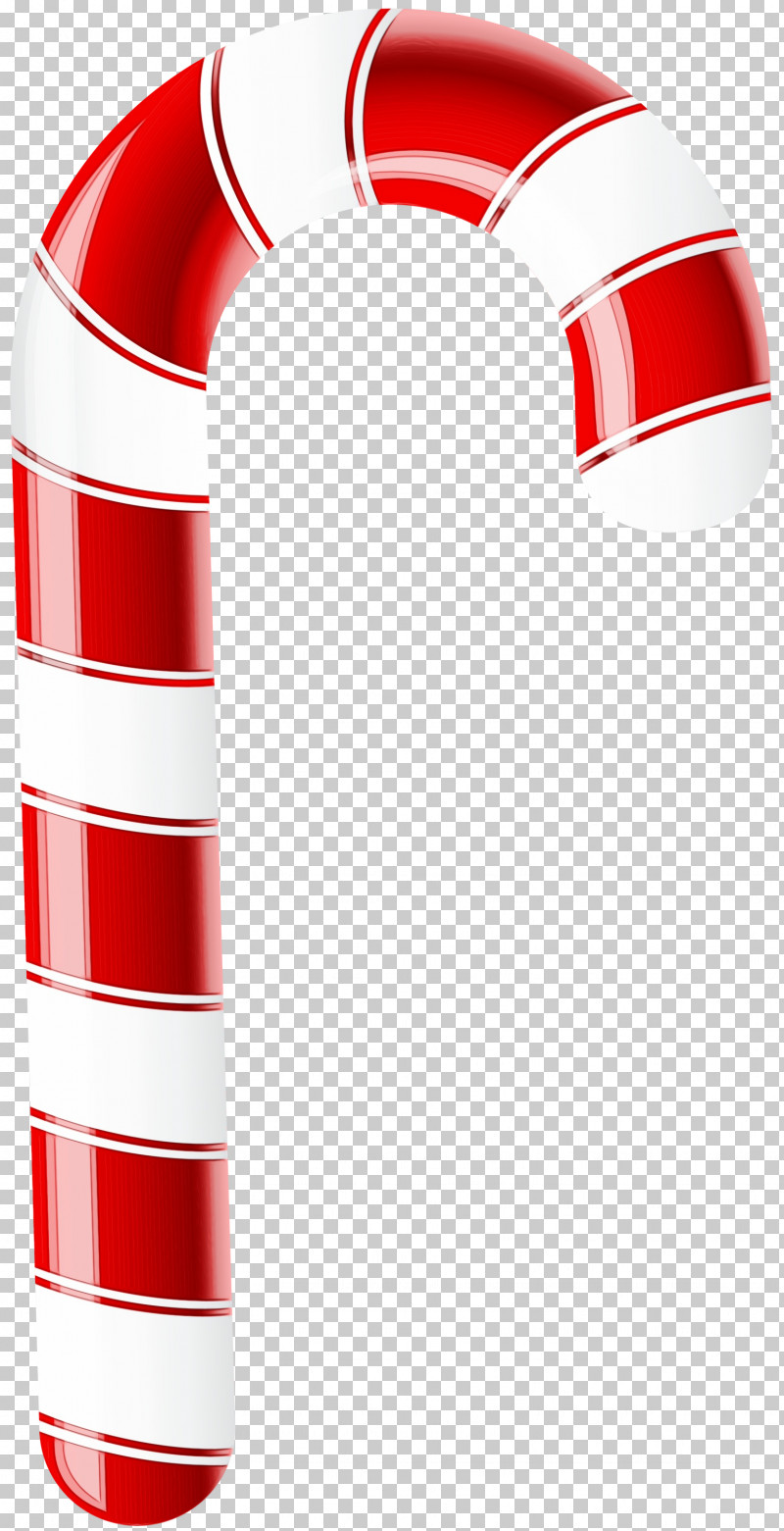 Candy Cane PNG, Clipart, Candy Cane, Christmas, Material Property, Paint, Red Free PNG Download