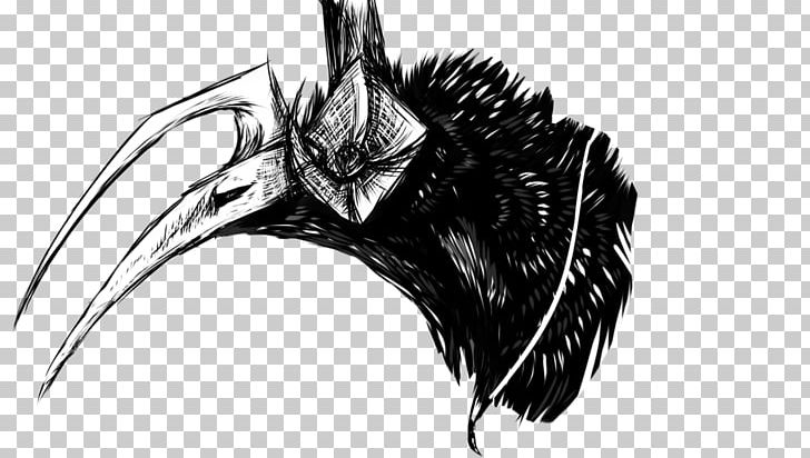 Line Art Beak Legendary Creature Sketch PNG, Clipart, Artwork, Beak, Bird, Black And White, Claw Free PNG Download