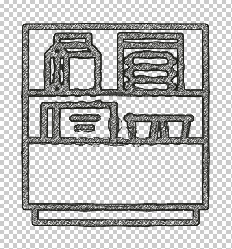 Shelf Icon Supermarket Icon PNG, Clipart, Line, Line Art, Rectangle, Shelf Icon, Supermarket Icon Free PNG Download