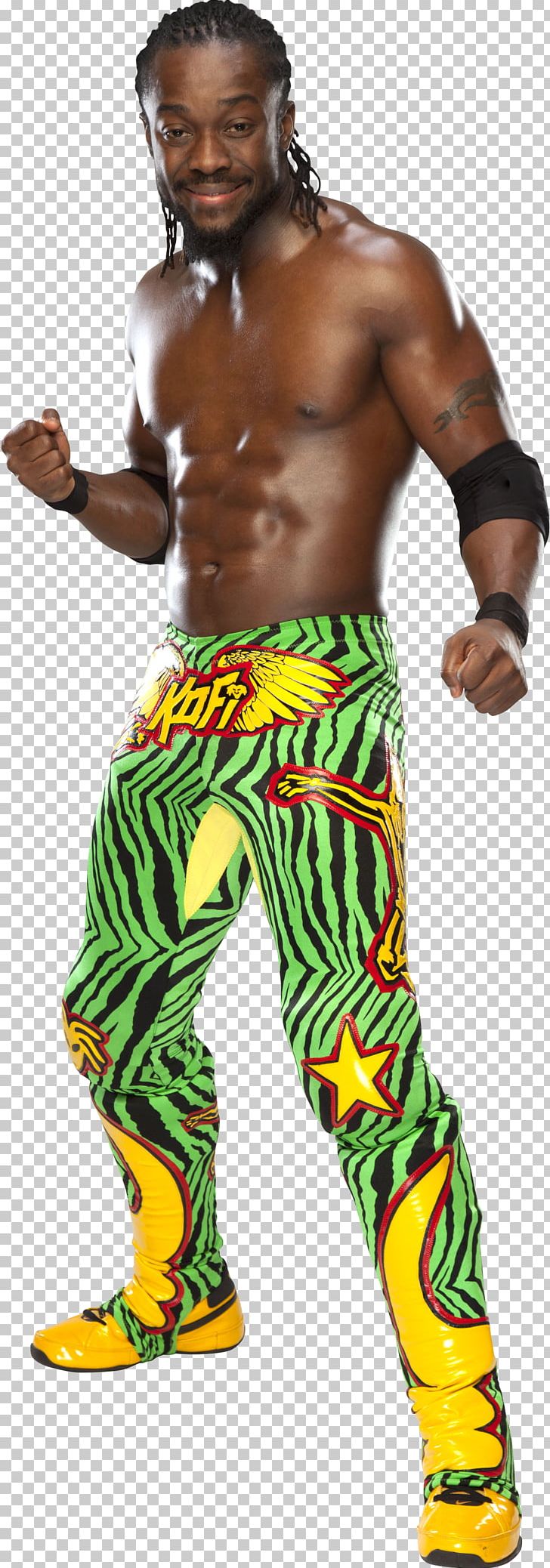 Kofi Kingston WWE Superstars Royal Rumble Professional Wrestler Actor PNG, Clipart, Abdomen, Actor, Arm, Barechestedness, Chest Free PNG Download