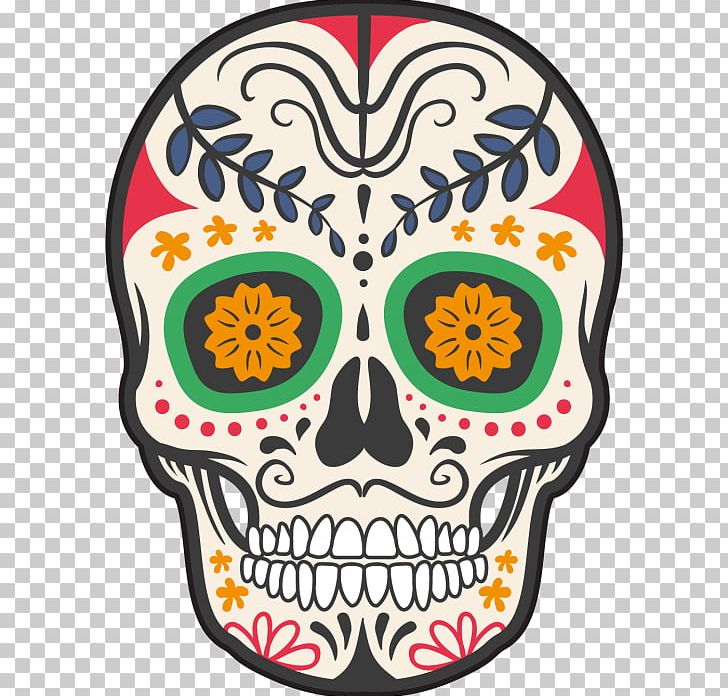 Calavera Mexico Skull And Crossbones Day Of The Dead PNG, Clipart, Art ...