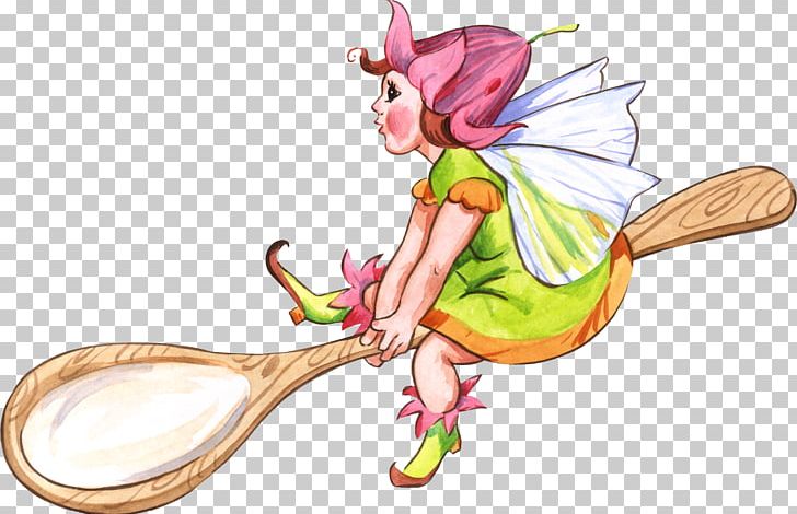 Fairy Spoon Cutlery PNG, Clipart, Art, Cutlery, Download, Elf, Fairy Free PNG Download