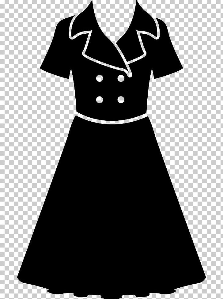 Little Black Dress Vintage Clothing Fashion PNG, Clipart, Black, Black And White, Clothing, Cocktail Dress, Collar Free PNG Download