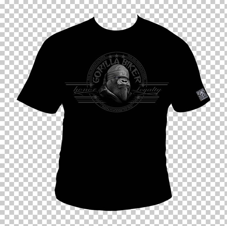 T-shirt Clothing Silberrücken Gorilla Sleeve PNG, Clipart, Active Shirt, Black, Bluza, Bodysuit, Brand Free PNG Download