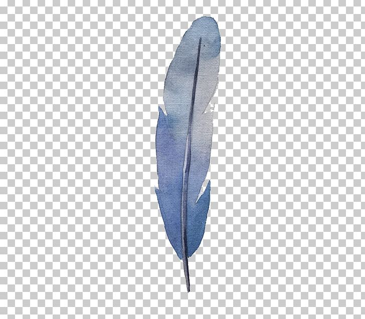 Watercolor Painting Feather PNG, Clipart, Animals, Autumn, Blue, Cartoon, Cold Free PNG Download