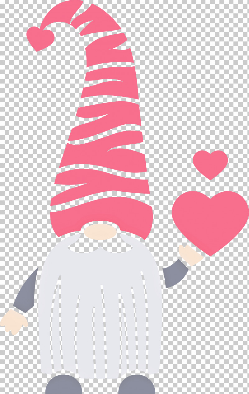 Gnome Loving Red Heart PNG, Clipart, Cartoon, Gnome, Loving, Pink, Red Heart Free PNG Download