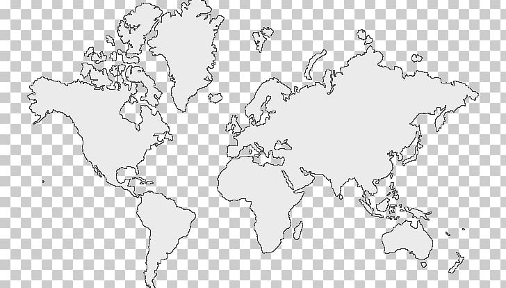 world map drawing