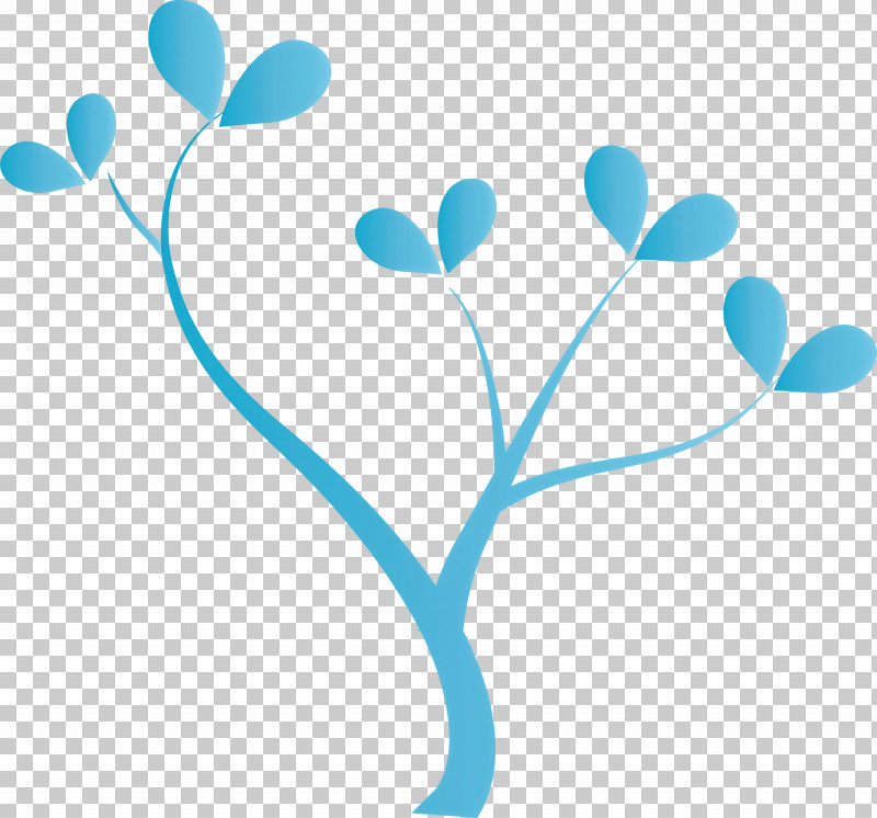 Turquoise Aqua Teal Heart Leaf PNG, Clipart, Abstract Tree, Aqua, Cartoon Tree, Heart, Leaf Free PNG Download