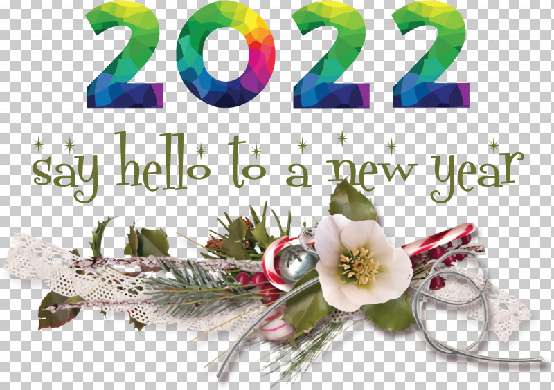 2022 Happy New Year 2022 New Year 2022 PNG, Clipart, Birthday, Christmas Card, Christmas Day, Cut Flowers, Flower Free PNG Download