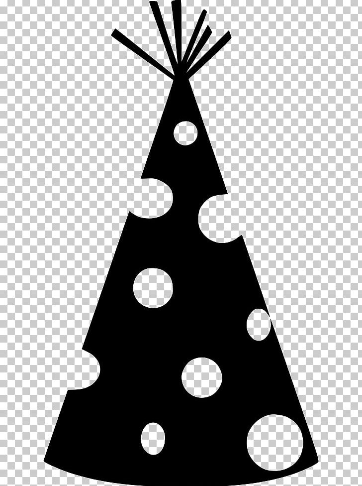 Party Hat Christmas PNG, Clipart, Black And White, Christmas, Christmas Decoration, Christmas Ornament, Christmas Tree Free PNG Download