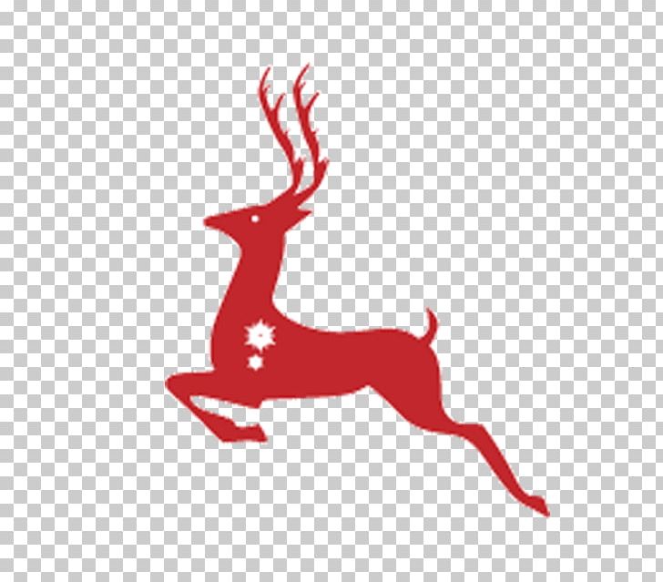 Reindeer Red Deer Santa Claus Christmas PNG, Clipart, Animals, Antler, Christmas Deer, Christmas Ornament, Creative Free PNG Download