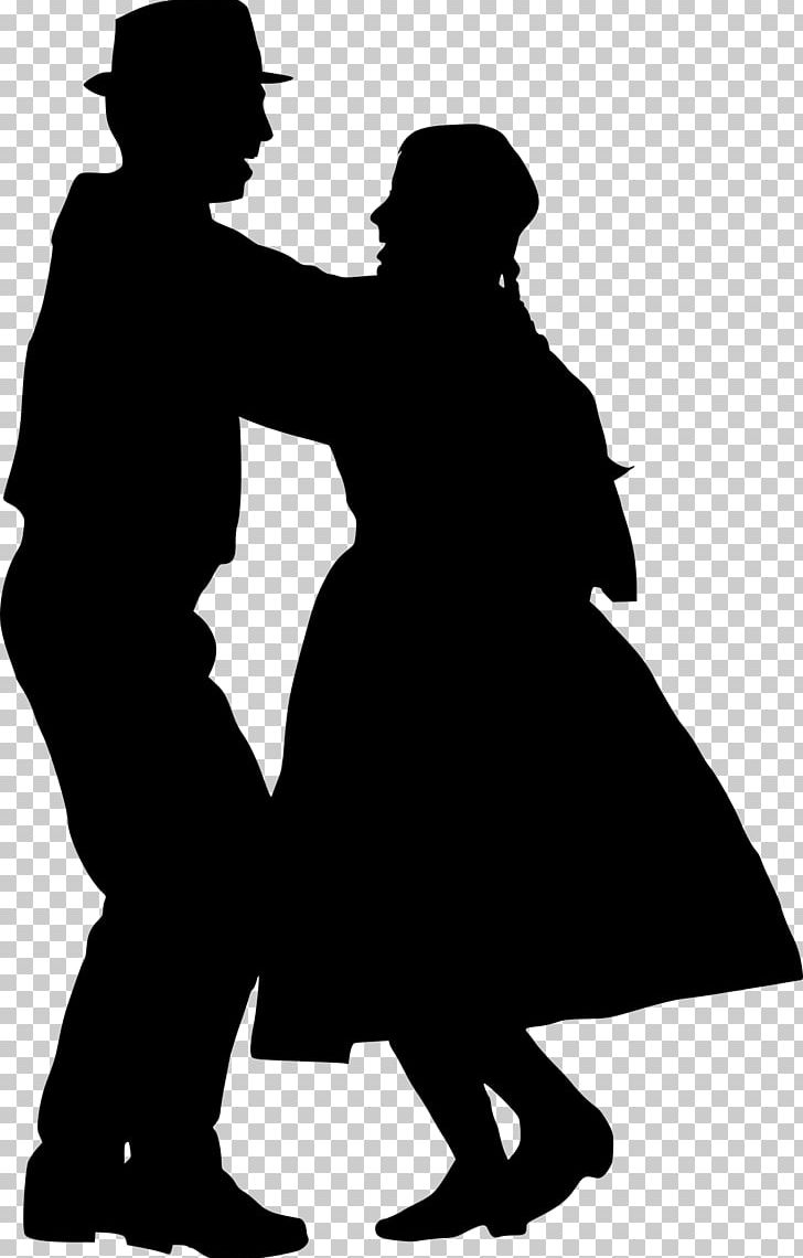 Silhouette PNG, Clipart, Black, Black And White, Couple, Dance, Folk Dance Free PNG Download