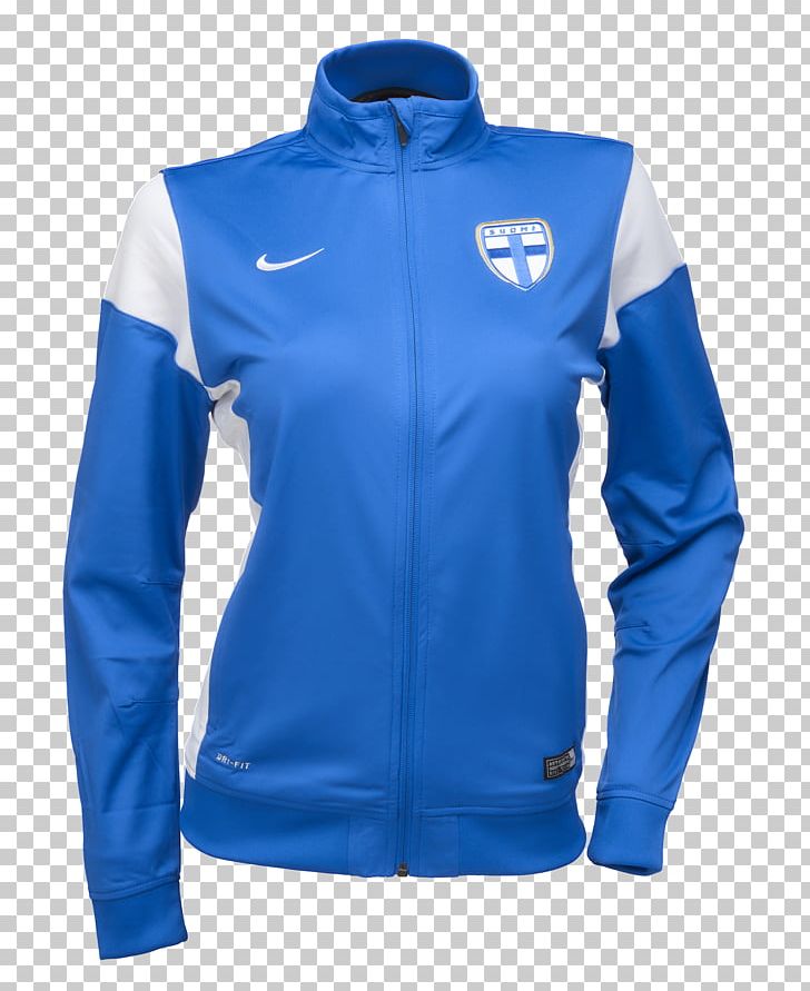 Tracksuit Jacket Sleeve Finland Nike PNG, Clipart, Active Shirt, Blue, Clothing, Coat, Cobalt Blue Free PNG Download