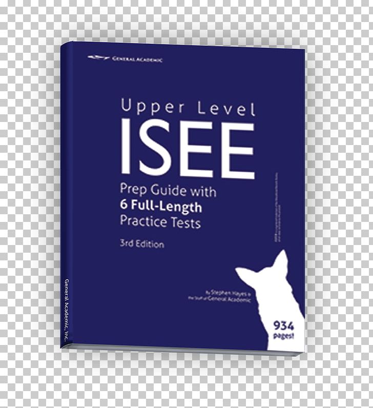 Product Design Brand Upper Level ISEE Prep Guide With 6 Full-Length Practice Tests PNG, Clipart,  Free PNG Download