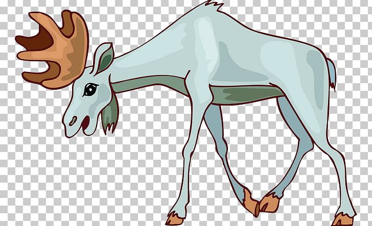 Reindeer Moose Goat Drawing PNG, Clipart, Animal, Animal Figure, Animals, Animation, Antler Free PNG Download