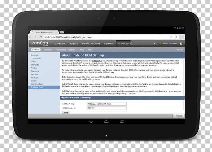 Handheld Devices Computer Software Push Technology Zenoss Core PNG, Clipart, Brand, Computer Configuration, Computer Servers, Computer Software, Configuration Free PNG Download