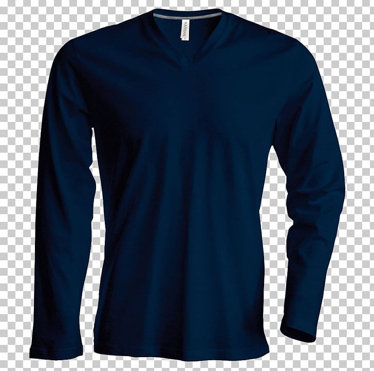 Long-sleeved T-shirt Tracksuit Long-sleeved T-shirt Neckline PNG, Clipart, Active Shirt, Blue, Clothing, Coat, Cobalt Blue Free PNG Download