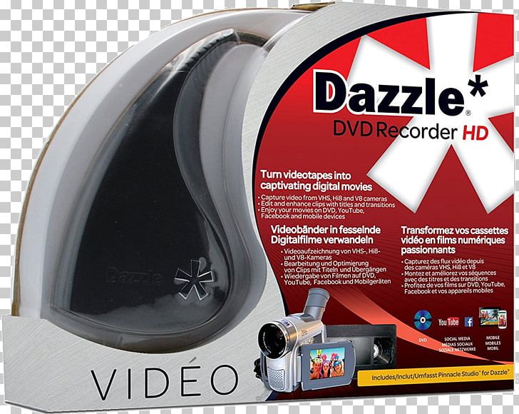 Video Capture VHS Dazzle Pinnacle Systems PNG, Clipart, Automotive Tire, Brand, Computer Hardware, Dazzle, Dvd Free PNG Download