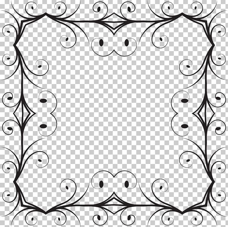 Flower Floral Design Drawing PNG, Clipart, Area, Black, Black And White, Border, Branch Free PNG Download