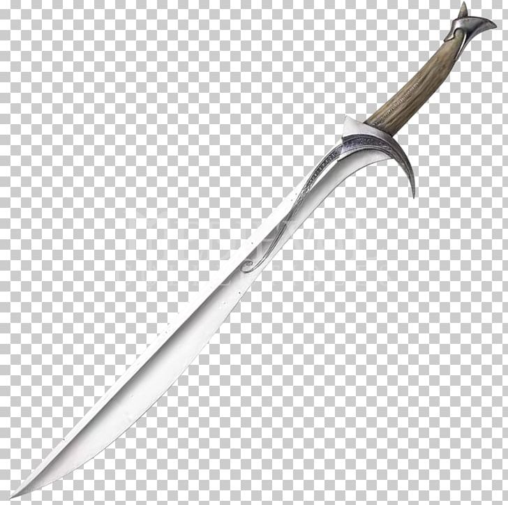 Thorin Oakenshield The Hobbit Gandalf The Lord Of The Rings Bowie Knife PNG, Clipart, Bowie Knife, Cold Weapon, Dagger, Gandalf, Glamdring Free PNG Download
