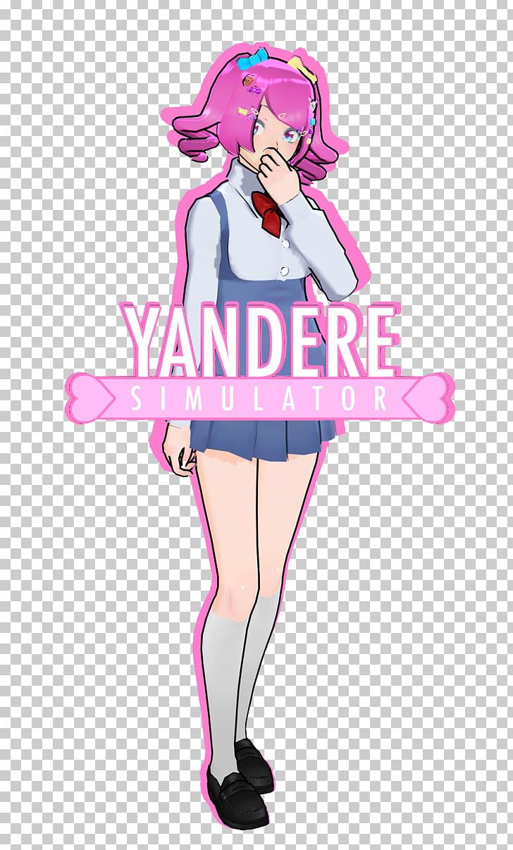 Yandere Simulator Uniform Costume Character PNG, Clipart, Art, Cartoon, Character, Clothing, Costume Free PNG Download