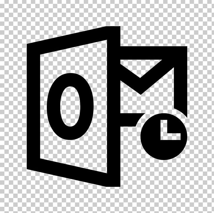 Computer Icons Outlook.com Microsoft Outlook Email PNG, Clipart, Angle, Area, Black And White, Black Trapezoid, Brand Free PNG Download