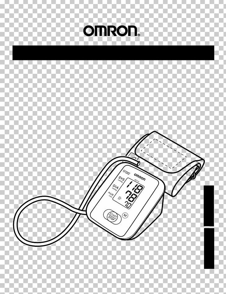 Omron Sphygmomanometer Product Manuals Health Care Blood Pressure PNG, Clipart,  Free PNG Download