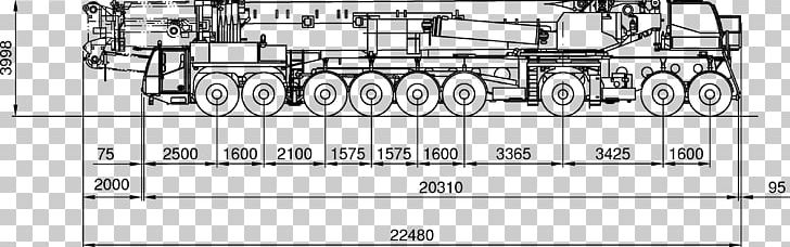 Drawing Demag Computer-aided Design Crane Engineering PNG, Clipart, Angle, Auto Part, Black And White, Computeraided Design, Crane Free PNG Download