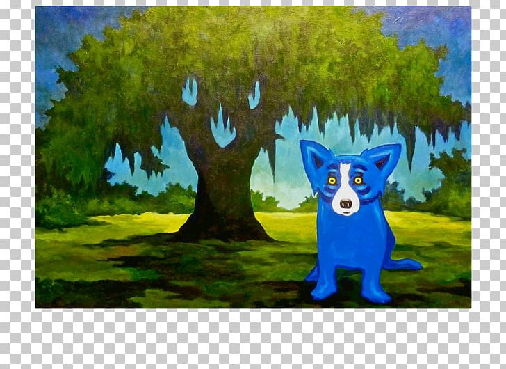 Why Is Blue Dog Blue? Painting Artist PNG, Clipart, Animals, Art, Artist, Art Museum, Biome Free PNG Download