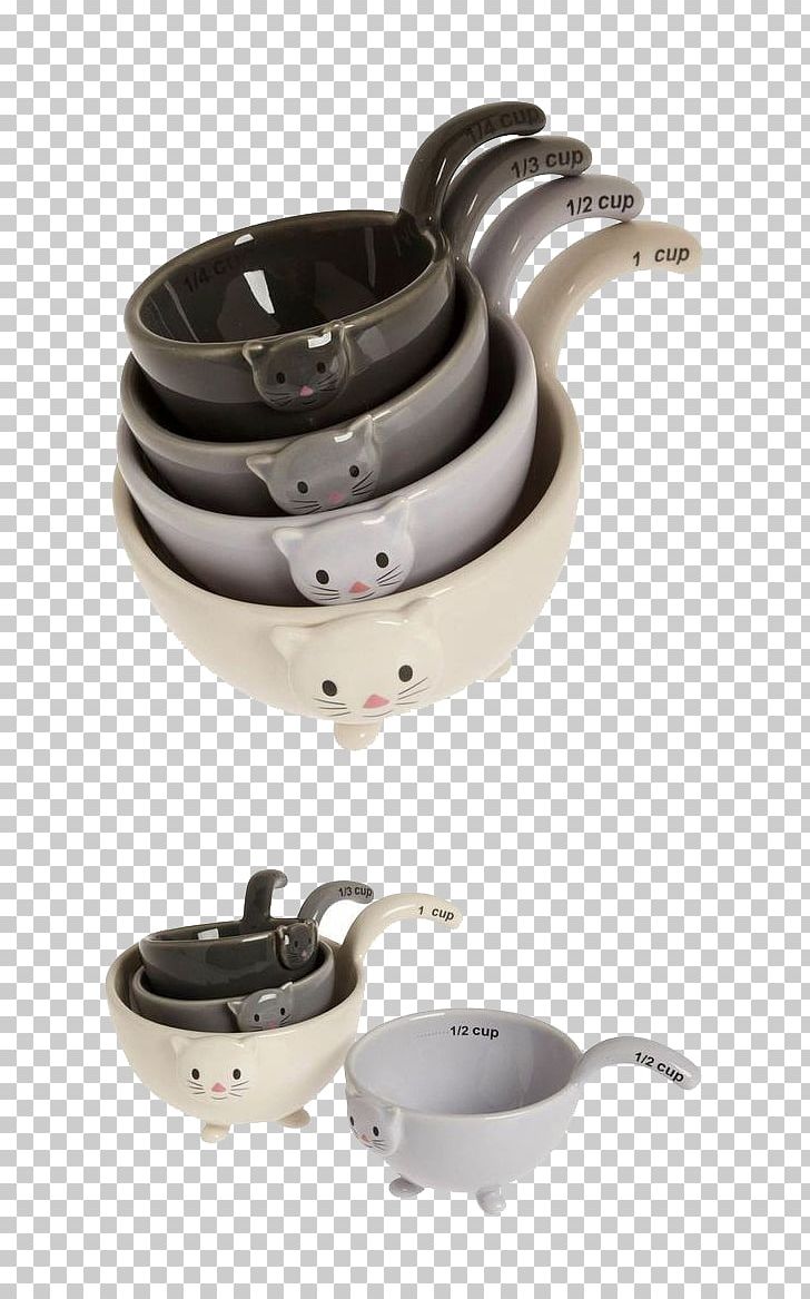 Measuring Cup Cat Kitten Measuring Spoon Kitchen PNG, Clipart, Ceramic, Ceramics, Cookware And Bakeware, Cup, Cute Free PNG Download