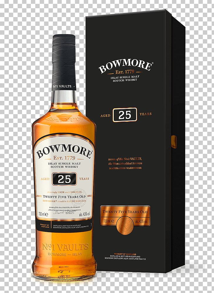 Bowmore Single Malt Whisky Single Malt Scotch Whisky Whiskey PNG, Clipart,  Free PNG Download