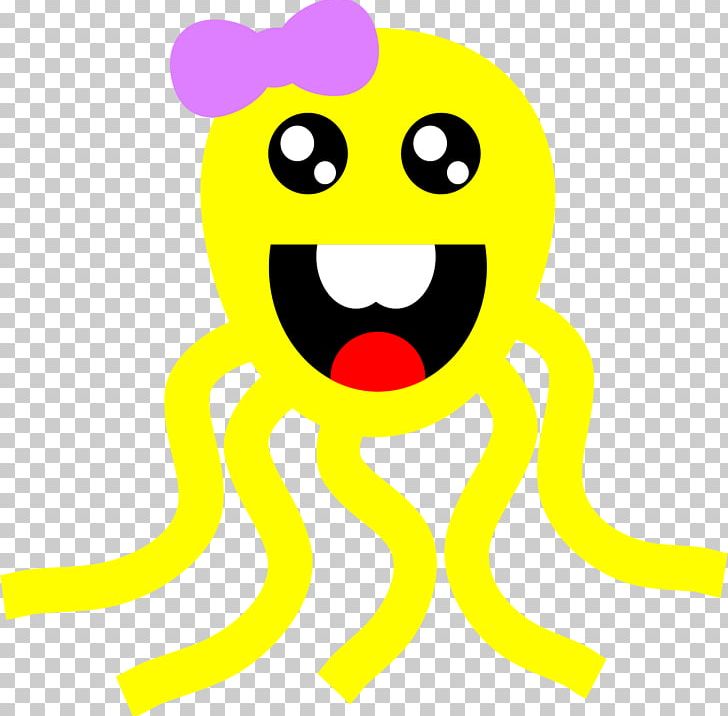 Octopus Smiley Open Free Content PNG, Clipart, Area, Creative Commons License, Emoji, Emoticon, Encapsulated Postscript Free PNG Download