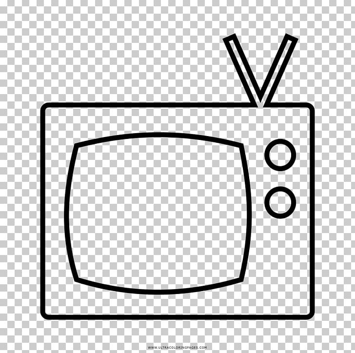 Television Drawing Black And White Coloring Book PNG, Clipart, Angle, Area, Black, Black And White, Child Free PNG Download