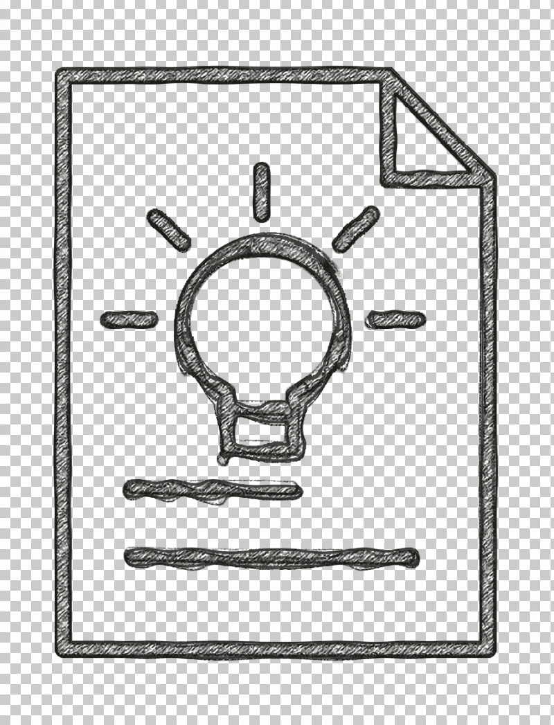 Creative Icon Light Bulb Icon Files And Folders Icon PNG, Clipart