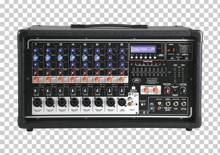 Audio Mixers Peavey PVi 8500 Public Address Systems Peavey XR-AT PNG, Clipart, Audio, Audio Equipment, Audio Mixing, Audio Power Amplifier, Audio Receiver Free PNG Download